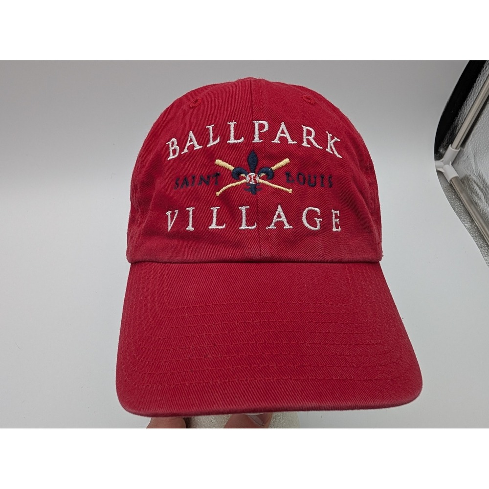 47 Brand Ballpark Village Saint Louis Red Adjustable Hat One Size Cotton Cap